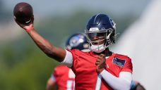 Titans rookie QB Cam Ward in line for bulk of first-team reps during camp