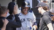 Aaron Judge ties Yogi Berra for fifth on Yankees’ career homers list