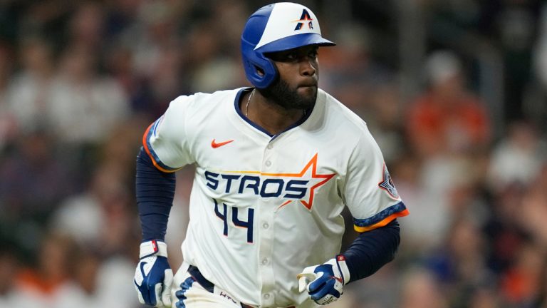 Houston Astros' Yordan Alvarez. (David J. Phillip/AP)