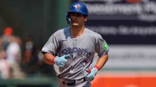 Blue Jays’ Loperfido leaves vs. Rockies after being hit in knee by fastball