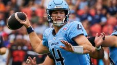 Nick Arbuckle throws three TD passes, scores another to lead Argos past Lions