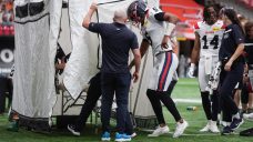 Alouettes lose another quarterback in lopsided loss to Lions