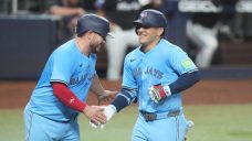 Blue Jays look to build on AL East lead in Game 2 vs. Marlins