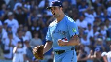 Clement’s homer, Fluharty’s escape lift Blue Jays over Dodgers in wild finale