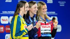 Summer McIntosh captures bronze in 800-metre freestyle at world championship