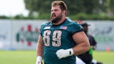 Report: Eagles Pro Bowl guard Landon Dickerson sidelined with knee injury