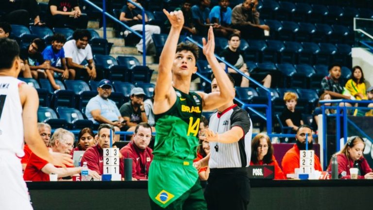 Brazil vs. Japan at GLOBL JAM. (Canada Basketball)