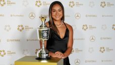 Canadian Smith voted young player of the year, Salah also honoured by peers