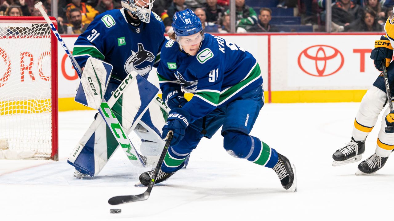 Canucks sign forward Vitali Kravtsov one-year, two-way contract