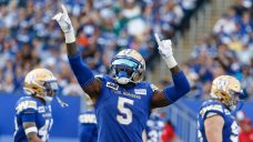 Jefferson, Harris, Riders’ O-line get top marks in CFL’s Week 9 honour roll