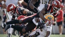 Stampeders stay red hot as defence steps up in dominating win over Elks