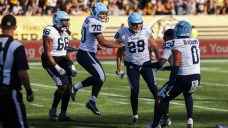 Brissett’s catch, Hajrullahu’s FG caps Argos Labour Day win over Tiger-Cats