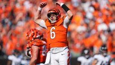 Browning relieves injured Burrow, runs for late TD as Bengals outlast Jaguars