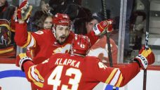 Flames Notebook: Lomberg ready to excel on highly physical line