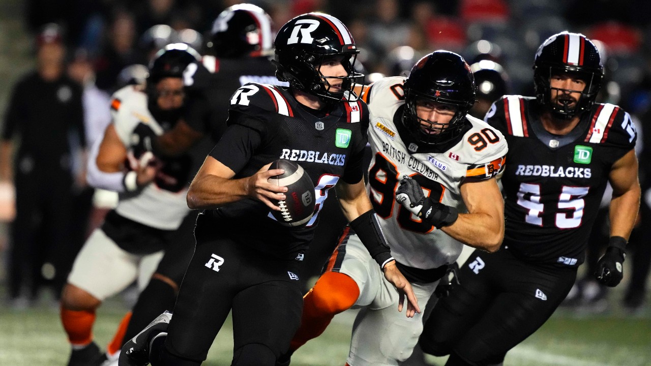 Crum leads Redblacks to comeback win over Lions
