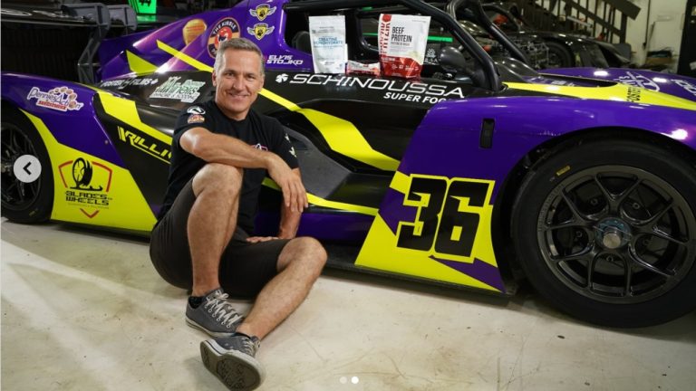 Elvis Stojko will compete at Canadian Tire Motorsport Park in the Formula Prototype Challenge. (Photo courtesy Elvis Stojko via Instagram)