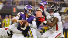 Falcons trample Vikings behind Robinson’s running, dominant defence