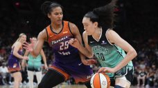 Thomas has triple-double as Mercury eliminate defending champion Liberty