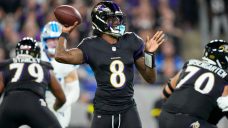 Ravens QB Lamar Jackson (ankle) absent from start of practice