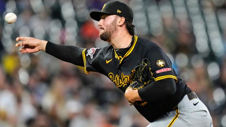Pittsburgh Pirates starting pitcher Paul Skenes delivers during the third inning of a baseball game against the Baltimore Orioles, Wednesday, Sept. 10, 2025, in Baltimore. (Stephanie Scarbrough/AP)