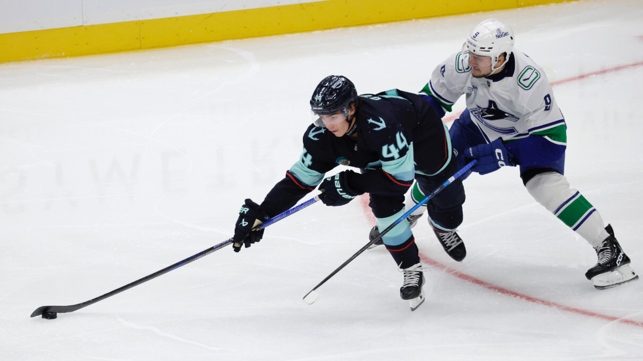 Canucks fall to Kraken in pre-season opener