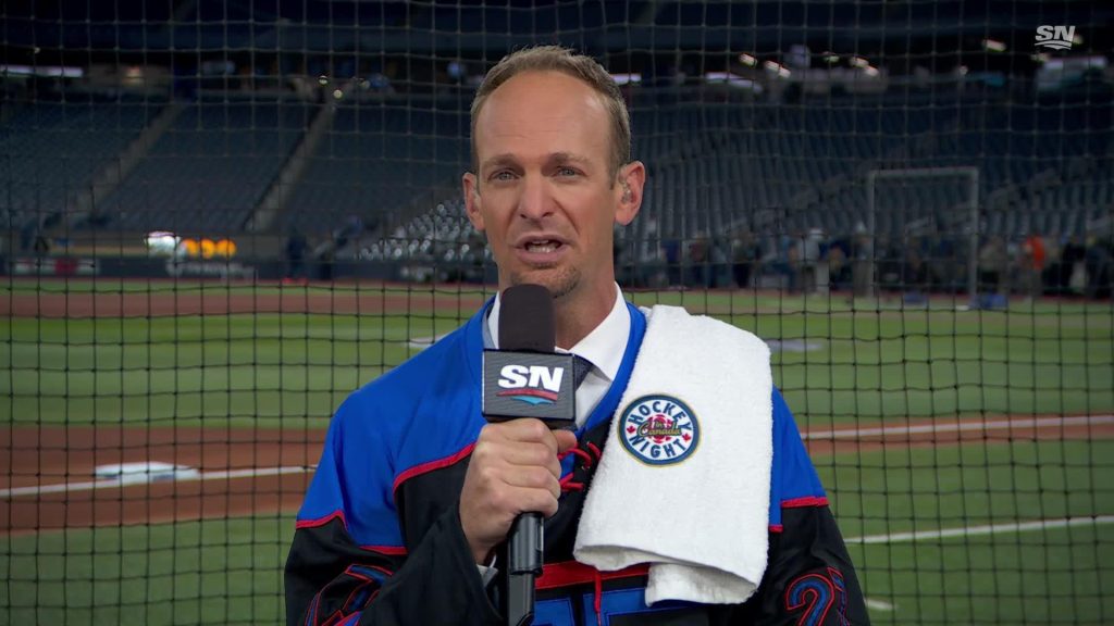 Caleb Joseph rocks hockey gear to preview Game 2 of World Series on HNIC