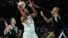 A’ja Wilson, Dana Evans lead Aces past Mercury in WNBA Finals opener