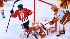 Donato scores in OT, Blackhawks edge Ducks in Quenneville’s return to Chicago