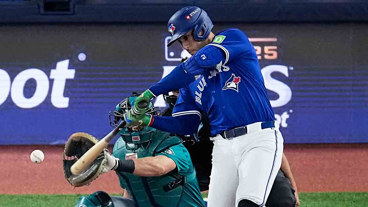 Blue Jays run back same batting order for ALCS Game 7 against Mariners ...