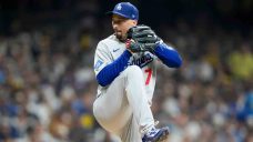 Snell dominates as Dodgers barely hold on to beat Brewers in NLCS opener