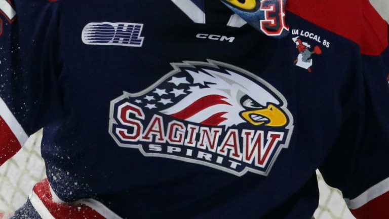 A Saginaw Spirit jersey. (Tim Cornett OHL Images)