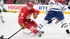 Red Wings’ Lucas Raymond out vs. Panthers