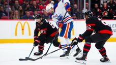 Senators fall to Oilers in overtime after comeback
