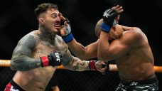 Aspinall, Gane ruled no contest after eye poke at UFC 321