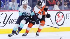 Tippett, Foerster each score two goals as Flyers cruise past Kraken