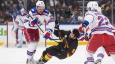 Canucks lose another player and another game as Miller’s Rangers shut them out