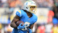 Chargers RB Omarion Hampton placed on IR with ankle injury