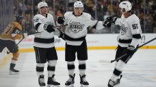 Kings spoil Marner&#8217;s debut with shootout win over Golden Knights