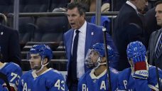 Mike Sullivan ‘humbled’ by first win as Rangers head coach