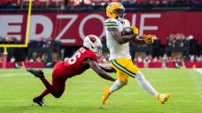 Josh Jacobs runs for two TDs, Packers rally past Cardinals