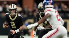 Saints’ Spencer Rattler get first win over mistake-prone Giants