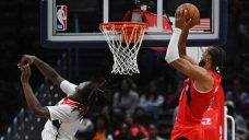 Raptors’ Sarr scores game-winning layup in pre-season win over Wizards