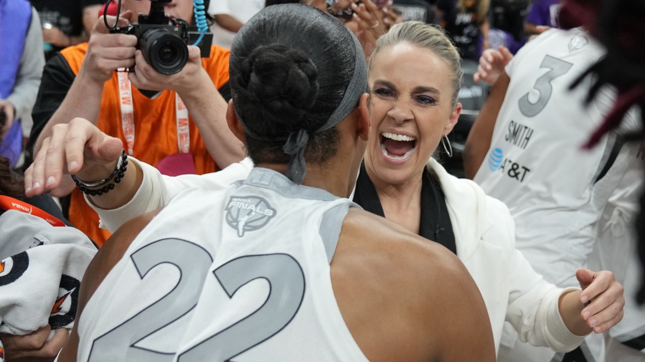 Aces' Becky Hammon secures place among coaching greats with latest