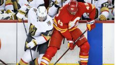 Flames lack finishing touch again in loss to Golden Knights