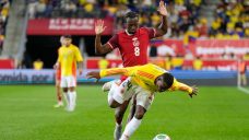 Canadian men hold 13th-ranked Colombia to scoreless draw