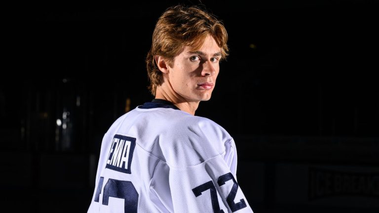 Penn State freshman Gavin McKenna., (Mark Selders/Penn State Athletics)