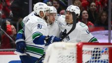 Canucks ‘stick together’ for emotional win over Capitals after loss of Chytil