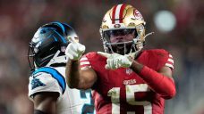 49ers’ Jennings throws punch at Moehrig after cheap shot in win over Panthers