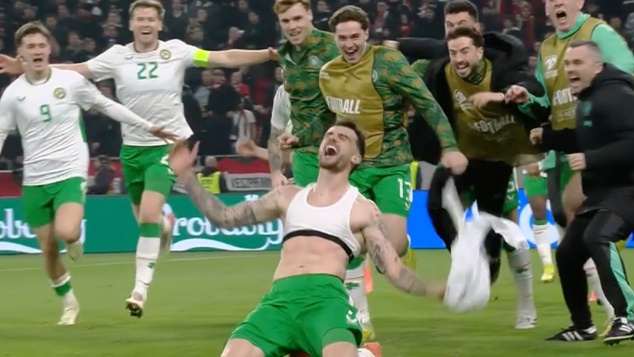 Ireland’s Parrott completes hat-trick to beat Hungary in added time