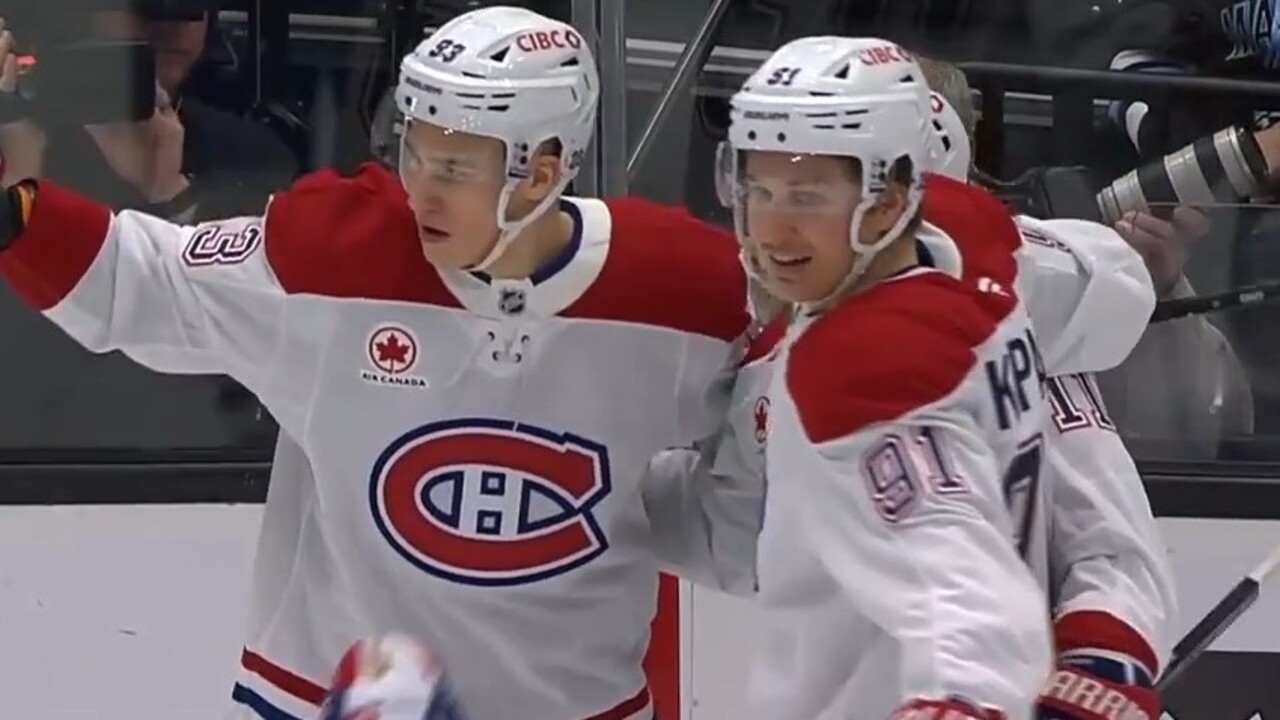 Canadiens score pair of quick goals to steal lead in third period vs. Mammoth